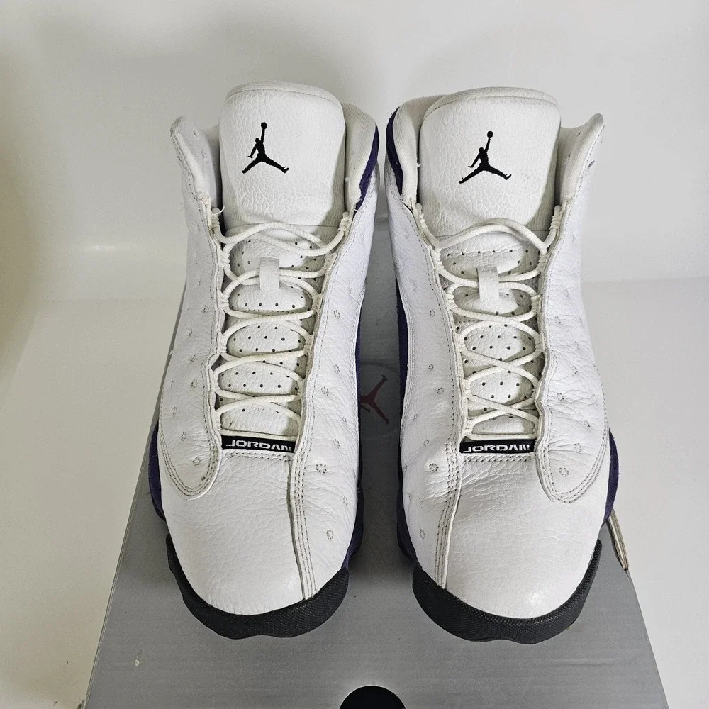 Air Jordan 13 Retro Lakers Purple Suede Size 12